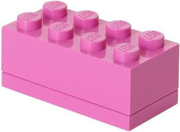 LEGO - Opbergbox Mini Brick 8 - Polypropyleen - Roze