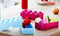 LEGO - Opbergbox Mini Brick 8 - Polypropyleen - Roze