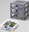 LEGO - Opbergrek met 3 Lades - Polypropyleen - Grijs