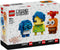 LEGO Pixar Inside Out Brickheadz 40749 - Plezier, Verdriet en Onzekerheid