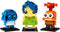LEGO Pixar Inside Out Brickheadz 40749 - Plezier, Verdriet en Onzekerheid