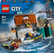LEGO Politiespeedboot en boevenschuilplaats