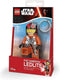 Lego Sleutelhanger Star Wars: Poe Dameron Met Licht 7 Cm Bruin