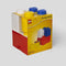 LEGO Storage Opbergbox - 4 stuks - Brick 1 Rond Geel - Brick 1 Vierkant Wit - Brick 2 Rechthoek Blauw - Brick 4 Vierkant Rood - Kunststof - Stapelbaar -