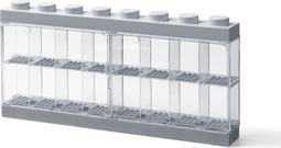 Lego - Vitrine Minifigure 16 - Kunststof - Grijs