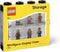 LEGO - Vitrine - voor Minifigures - 8 Vakken - Stapelbaar - Ophangbaar - RechthoekZwart