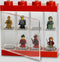 LEGO - Vitrine - voor Minifigures - 8 Vakken - Stapelbaar - Ophangbaar - RechthoekRood