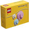 LEGO - Wandhaak Set van 3 Stuks - Polypropyleen - Multicolor