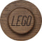 Lego Wooden Collection - Wandhaak Set van 3 Stuks - Hout - Bruin -