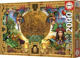 Legpuzzel - Puzzel Educa - Maya Aztec - 2000 stukjes
