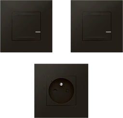 Legrand - Uitbreidingskit Zw - Zwart