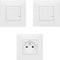 Legrand Valena NWN - Uitbreidingskit Schakelaar + stopcontact Wit