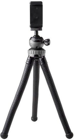 Celly Click Flextri - Mini-tripod - 3 poten - Zwart