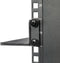 StarTech.com UNIRAILS1UB - 1U server rack rails - verstelbare inbouwdiepte - staal