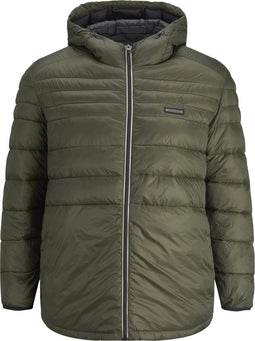 JACK&JONES PLUS SIZE JJEACE PUFFER HOOD PS - Heren Jas - Met capuchon - Maat EU3XL US1XL
