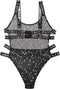 Body Met Zodiac Print - Zwart/Metallic