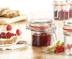 Leifheit 3192 Weckpot met Beugelsluiting 370 ml Glas/RVS