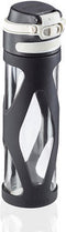 Leifheit 3254 Flip Glazen Drinkfles 600 ml Zwart