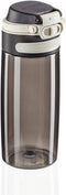 Leifheit 3261 Flip Tritan Drinkfles - Sport Drinkfles -Drinking bottle 550 ml Zwart