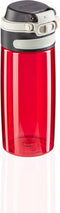 Leifheit 3263 Flip Tritan Drinkfles 550 ml Rood
