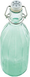 Leifheit 36322 Glazen Facetfles 0.5L Transparant/Groen
