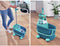 Leifheit Clean Twist M vloerwisser Ergo mobiel - dweil set compleet systeem met wieltjes - 33 cm - 6 liter