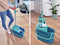 Leifheit Clean Twist M vloerwisser Ergo mobiel - dweil set compleet systeem met wieltjes - 33 cm - 6 liter