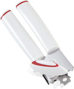 Leifheit Comfortline blikopener - incl. flesopener - rvs- wit