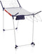 Leifheit droogrek Pegasus 200 Solid Deluxe Mobile - met wieltjes - 20 m drooglengte