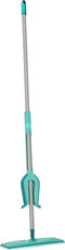 Leifheit Picobello vloerwisser M Micro Duo met steel - 33 cm wisbreedte - turqouise - grijs