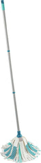 Leifheit Power Mop 3in1 met telescoopsteel - turqouise - grijs