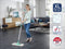 Leifheit Profi vloerwisser XL Cotton Plus - telescoopsteel 80-140 cm - 42 cm wisbreedte - 360° draaibare scharnier - Click System