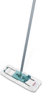 Leifheit Profi vloerwisser XL Micro Duo - 42 cm wisbreedte - stalen steel 140 cm - 360° draaibare scharnier - Click System