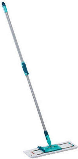 Leifheit Profi vloerwisser XL Micro Duo - telescoopsteel 80-140 cm - 42 cm wisbreedte - 360° draaibare scharnier - Click System