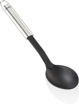 Leifheit Sterling groentelepel opscheplepel nylon - rvs - zwart