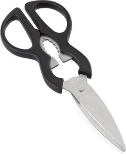 Leifheit Sterling schaar - keukenschaar - huishoudschaar - incl. flesopener - rvs - zwart