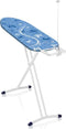 Leifheit strijkplank Air board M Solid - 120 x 38 cm strijkvlak - blauw