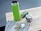 Leifheit thermosbeker Flip - 600 ml - RVS - groen