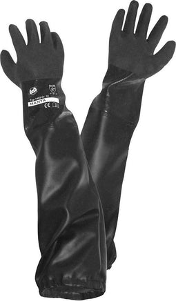 Leipold Doehle 1485-D Zandstralerhandschoen PVC Maat (handschoen): Voor dames EN 388 Cat II 1 paar