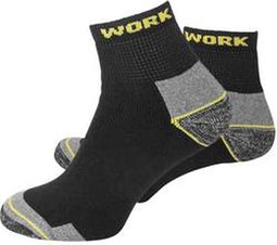 Leipold Doehle WORK 25773-43-46 Sokken Kort Maat: 43-46 3 paar