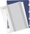 Leitz 1239 Style Register Din A4 1-20 Polypropyleen Meerdere Kleuren 20 Tabbladen 1239-00-00