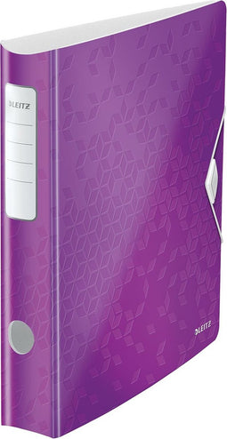 Leitz 180° Active WOW met Binnenhoezen - Capaciteit van 350 A4-Vel - 65mm - Paars