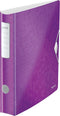 Leitz 180° Active WOW met Binnenhoezen - Capaciteit van 350 A4-Vel - 65mm - Paars