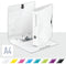 Leitz 180° Active WOW Ordner - Capaciteit van 350 A4-Vel - Rugbreedte van 65mm - Wit