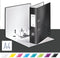 Leitz 180° Active WOW Ordner - Capaciteit van 600 A4-Vel - Rugbreedte van 80mm - Zwart