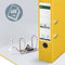 Leitz 180° Kunststof A4 Ordner - 90% gerecycled karton - 30% pre-consumer gerecycled plastic - Rugbreedte van 82 mm - Geel
