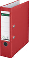 Leitz 180° Kunststof Ordner - 90% gerecycled karton - 30% pre-consumer gerecycled plastic - Rugbreedte van 82 mm - A4 - Rood