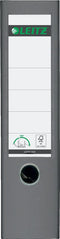 Leitz 180° Kunststof Ordner - 90% gerecycled karton - 30% pre-consumer gerecycled plastic - Rugbreedte van 82 mm - A4 - Grijs