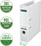 Leitz 180° Kunststof Ordner - 90% gerecycled karton - 30% pre-consumer gerecycled plastic - Rugbreedte van 82 mm - A4 - Wit