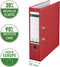 Leitz 180° Kunststof Ordner - 90% gerecycled karton - 30% pre-consumer gerecycled plastic - Rugbreedte van 82 mm - A4 - Rood